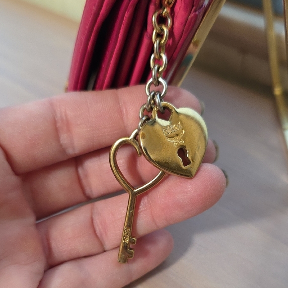 MCM Pink Leather Wallet with Gold Accents - Picture 2 of 2